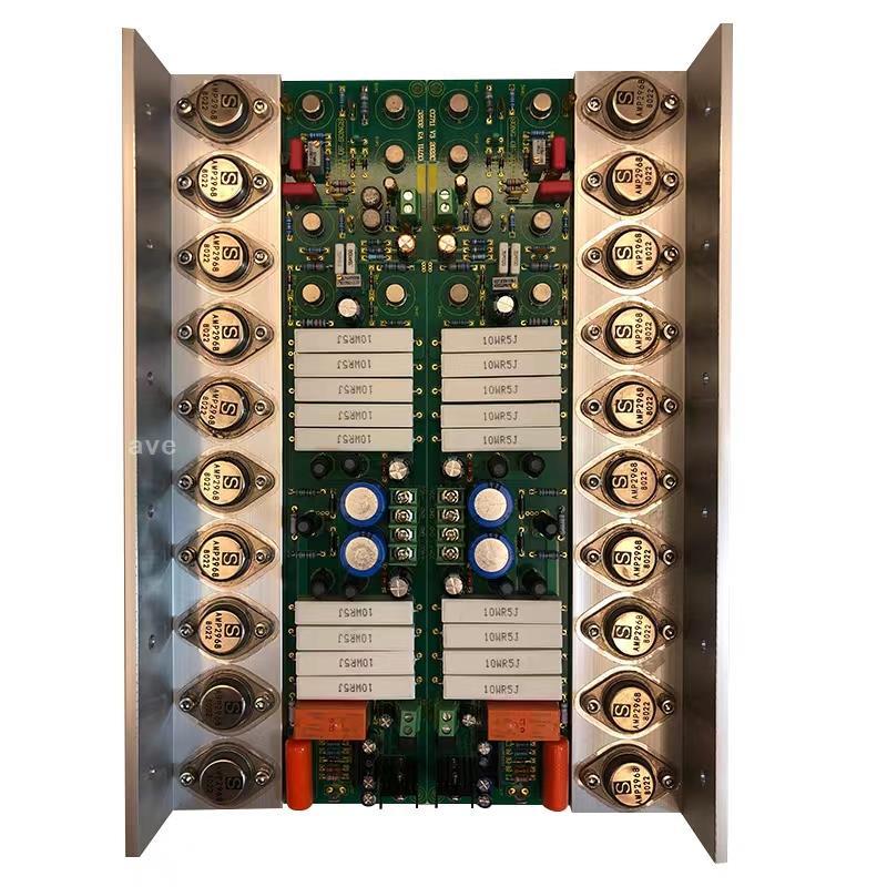 FM HIFI stereo audio 260W+260W Class AB amplifier board Refer to FM711 circuit design Suitable for FM255 preamp