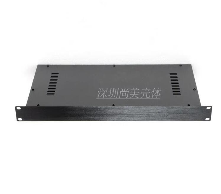 19 inch 1U standard chassis rack type 1U project plug-in box processing customized sheet metal shell industrial control case