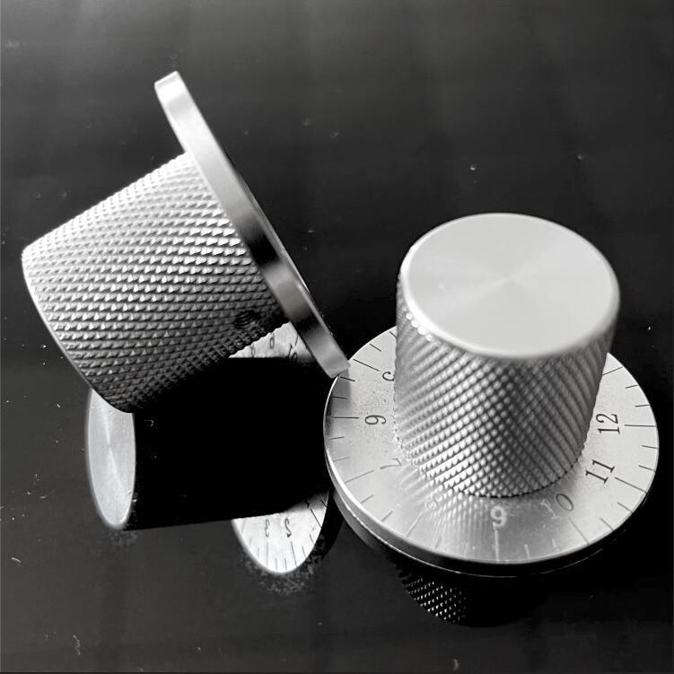 38mm * 25 mm HIFI Solid Full Aluminum Volume Potentiometer Knob For Hifi Audio AMP