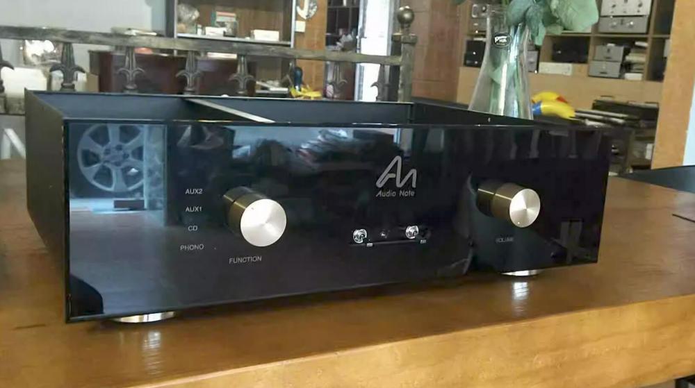 Tube preamplifier DIY chassis Phono amplifier housing acrylic panel +Steel body Installing box for amp DIY 430x120x300mm