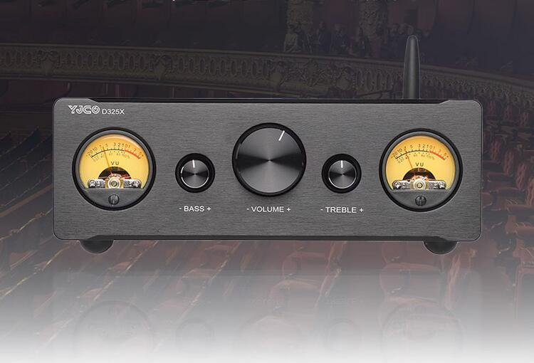 D325X High power TPA3255 dual meter balance HIFI stereo amplifier with bluetooth 5.1
