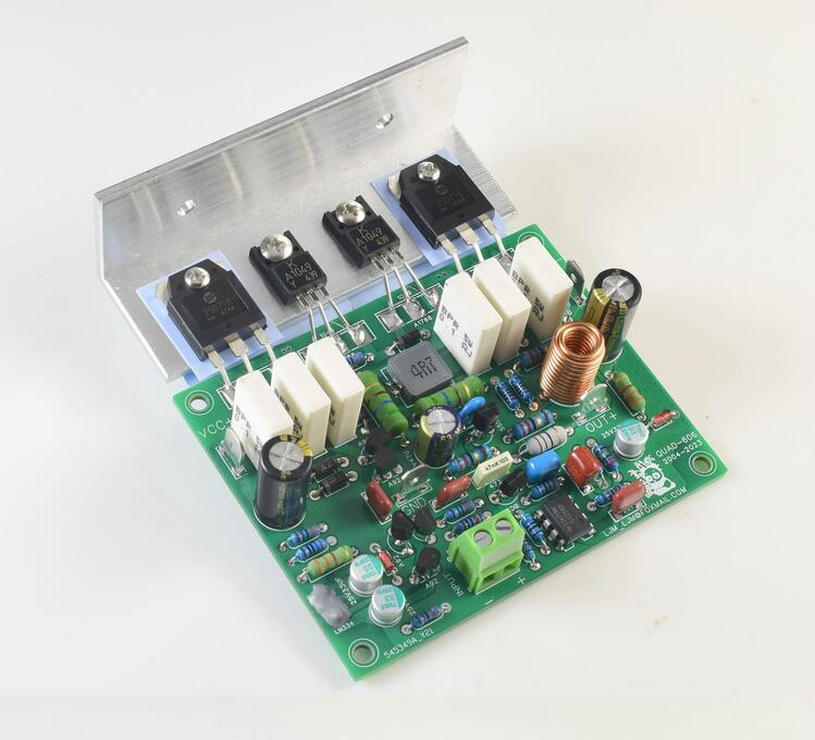 One pair Imitation British classic audio amplifier QUAD606 power amplifier board/kit 125W 8R 250W 4R