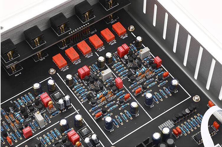 AM9 HIFI diy stereo Fully balanced Class A Preamplifier with remote control Refer to Goldmund circuit