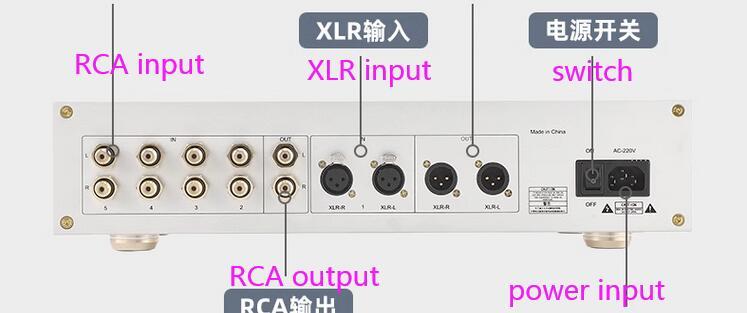 AM9 HIFI diy stereo Fully balanced Class A Preamplifier with remote control Refer to Goldmund circuit