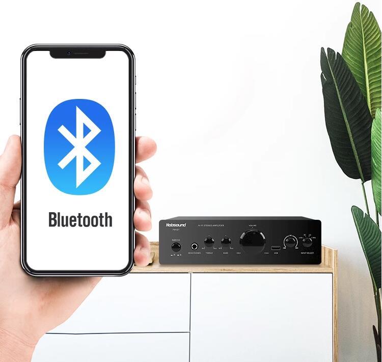 Nobsound PM1 Stereo Amplifier 220V 20W+20W HIFI 2.0 Digital Audio AMP Bluetooth optional
