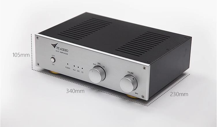D1 HiFi stereo tube preamplifier Refer to McIntosh MC220 circuit with 3 way input