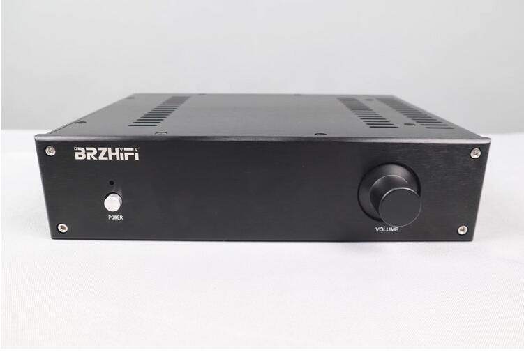 Full aluminum power amplifier DIY case one-side cooling case for audio amp 2807