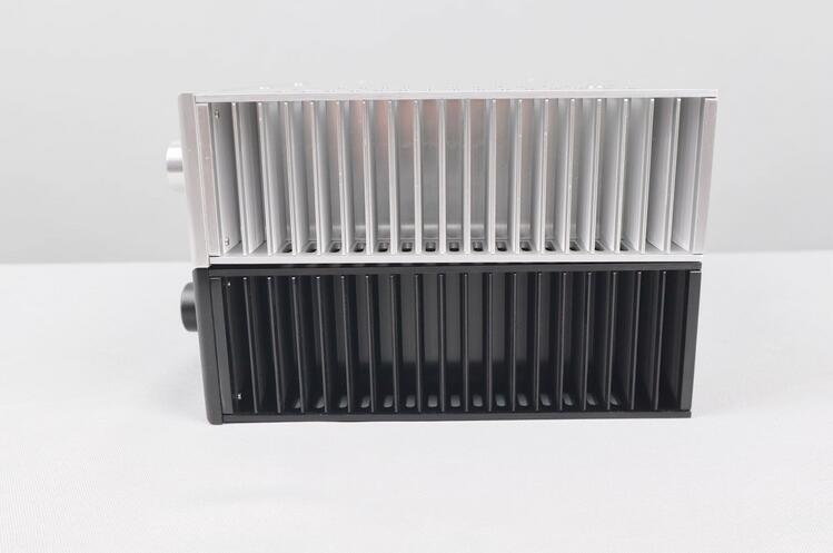 Full aluminum power amplifier DIY case one-side cooling case for audio amp 2807
