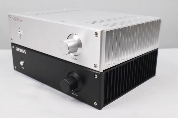 Full aluminum power amplifier DIY case one-side cooling case for audio amp 2807