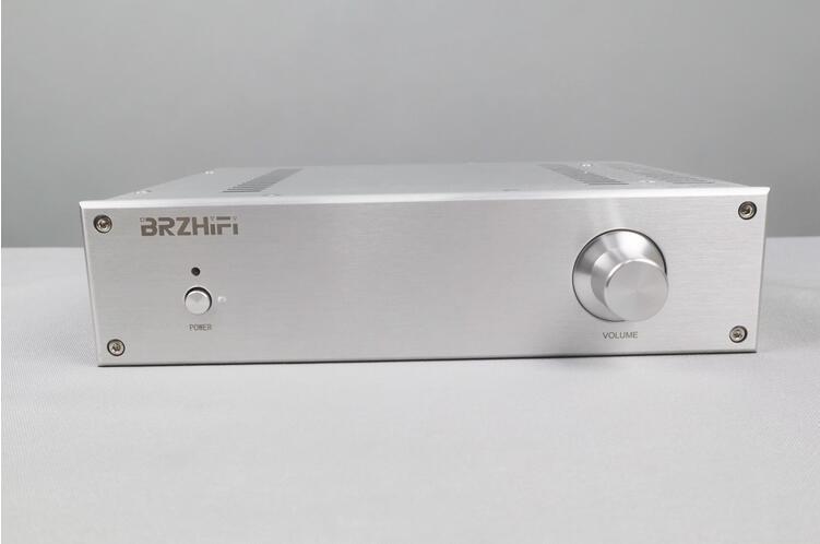 Full aluminum power amplifier DIY case one-side cooling case for audio amp 2807