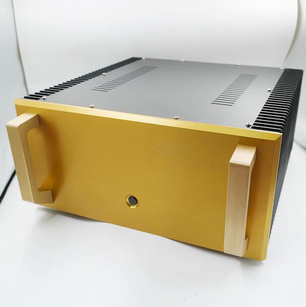 Full aluminum chassis Class A Power amplifier case hifi DIY enclosure with heatsink