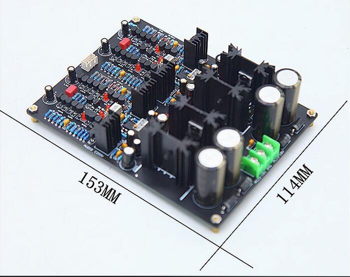 Finished C200V HiFi DC servo HIFI preamplifier board refer to Accuphase circuit