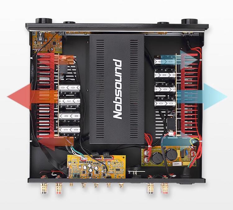 Nobsound PM10 150W*2 HIFI stereo Household power amplifier with bluetooth High and low tone