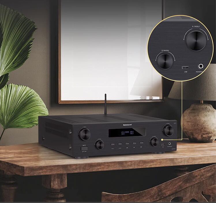 Nobsound PM10 150W*2 HIFI stereo Household power amplifier with bluetooth High and low tone