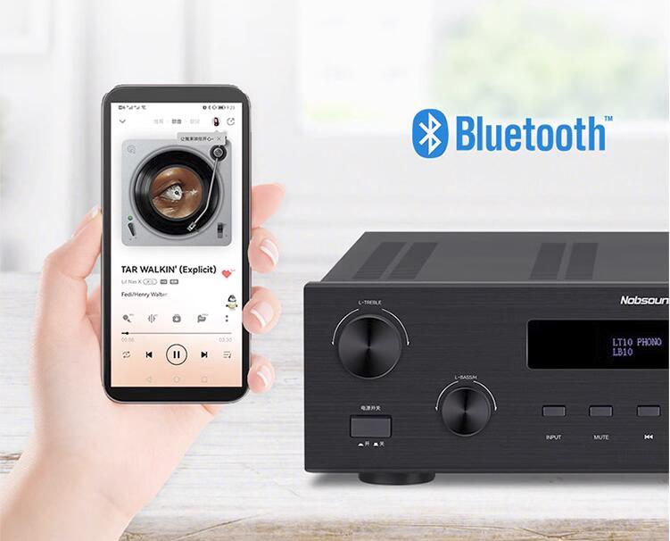 Nobsound PM10 150W*2 HIFI stereo Household power amplifier with bluetooth High and low tone