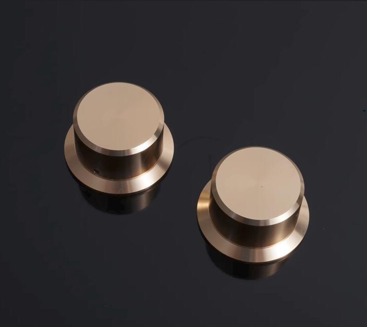 1PCS 50mm * 27 mm HIFI Solid Full Aluminum Volume Potentiometer Knob For Hifi Audio AMP