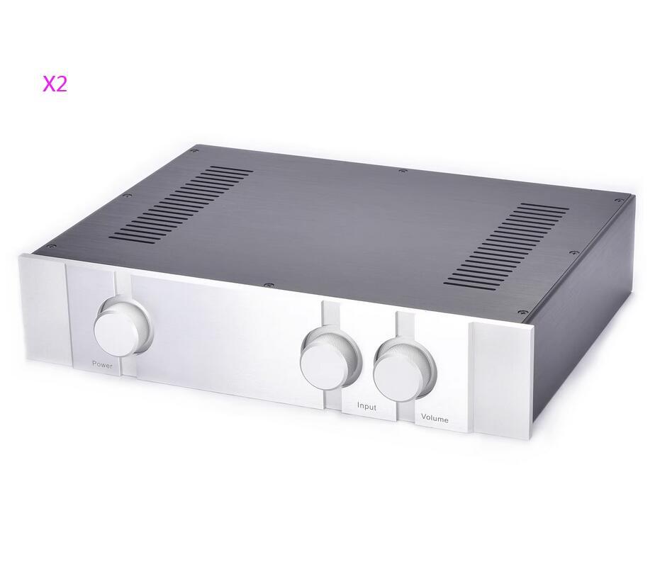 PASS X1 X2 Aluminum Chassis DIY HiFi Audio Amplifier Housing Preamp Case