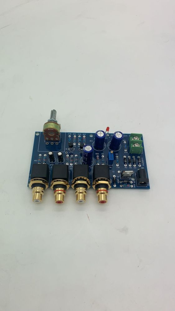 Finished PASS H2 hifi Field effect transistor preamplifier board