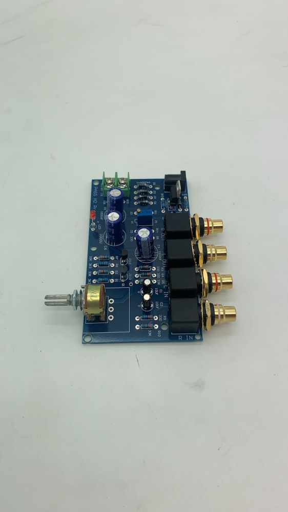 Finished PASS H2 hifi Field effect transistor preamplifier board