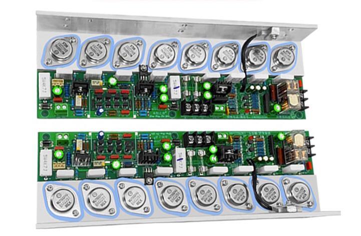 YH-100W Metal encapsulated transistor Class A 100W*2 stereo hifi high-power power amplifier board