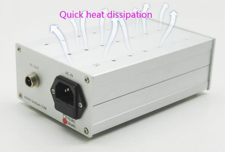 TeraDak Athena USB dedicated linear power supply for digital interface 10V2A