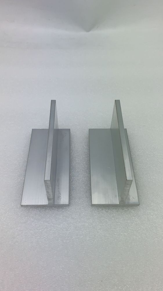 1 pair of QUAD405 Power Amplifier Audio Board Silver Dedicated T-type Conduct Heat Angle Aluminum