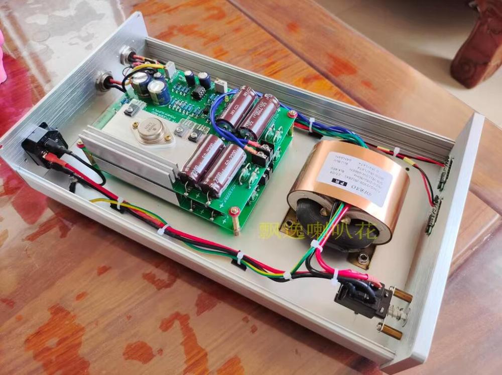 An ultra low noise dual way linear regulated power supply designed with reference to the Swiss STUDER900 circuit