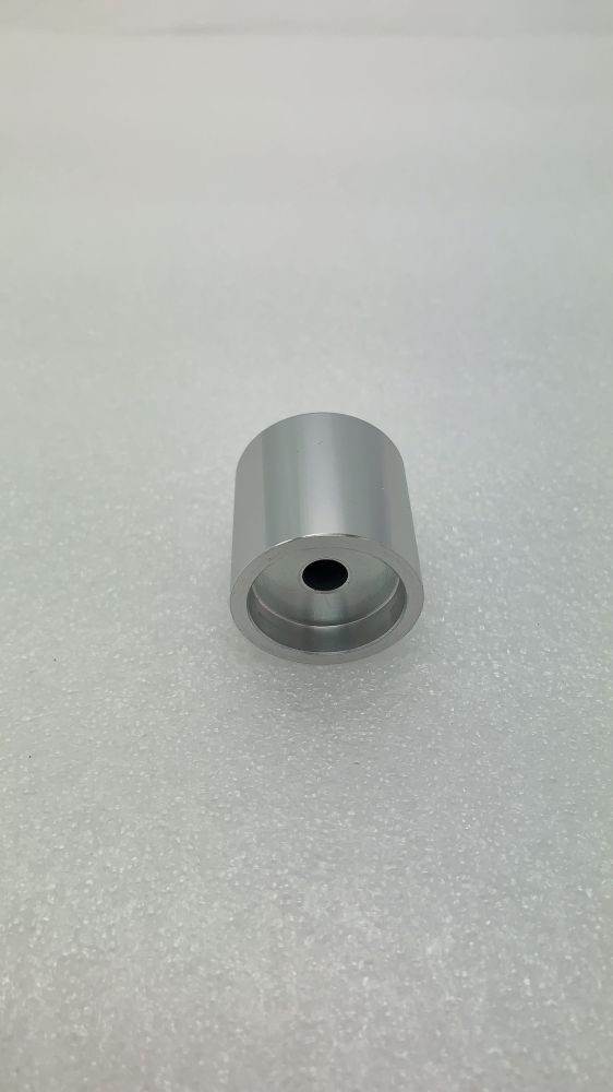 1 PCS Aluminum small power amplifier solid knob 25*25mm volume potentiometer knob