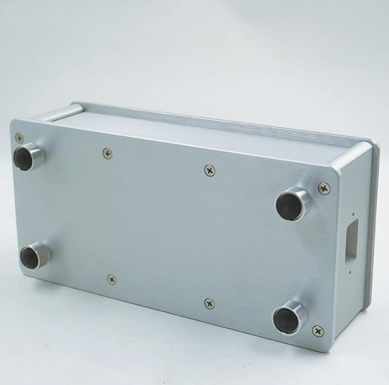 Full aluminum HiFi US power case DIY box American standard power socket chassis