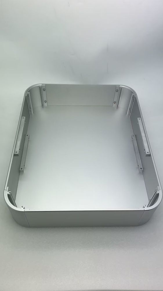430 width 350 depth 90 120 150mm height rounded all aluminum power amplifier chassis tube preamplifier case power supply box