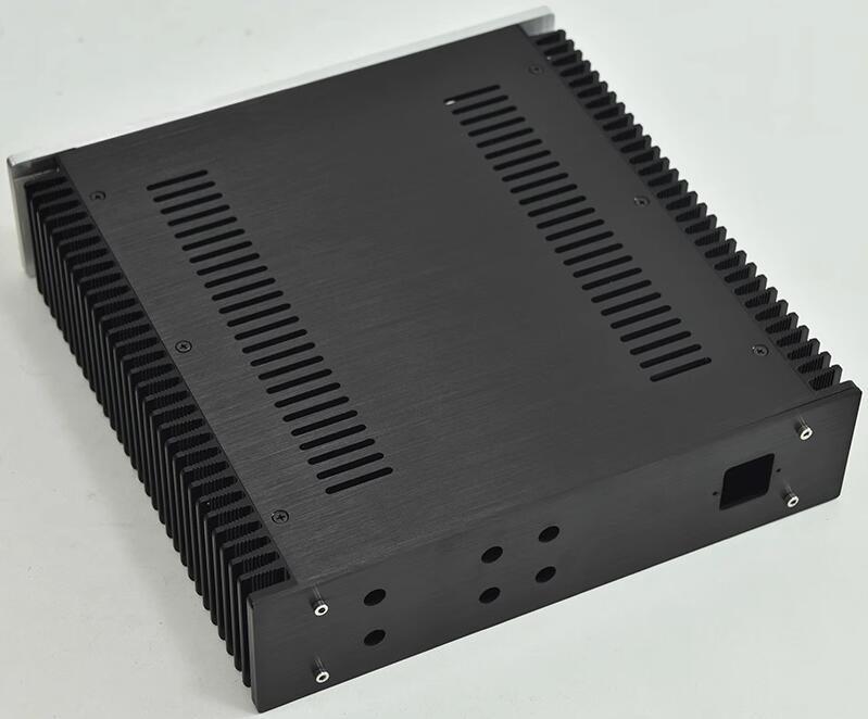 3208 class A amplifier chassis HIFI power supply case DIY Full aluminum Enclosure with heatsink