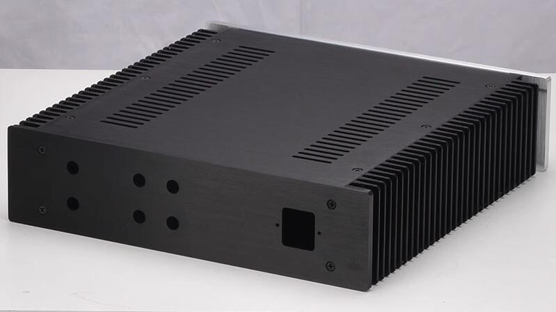 3208 class A amplifier chassis HIFI power supply case DIY Full aluminum Enclosure with heatsink