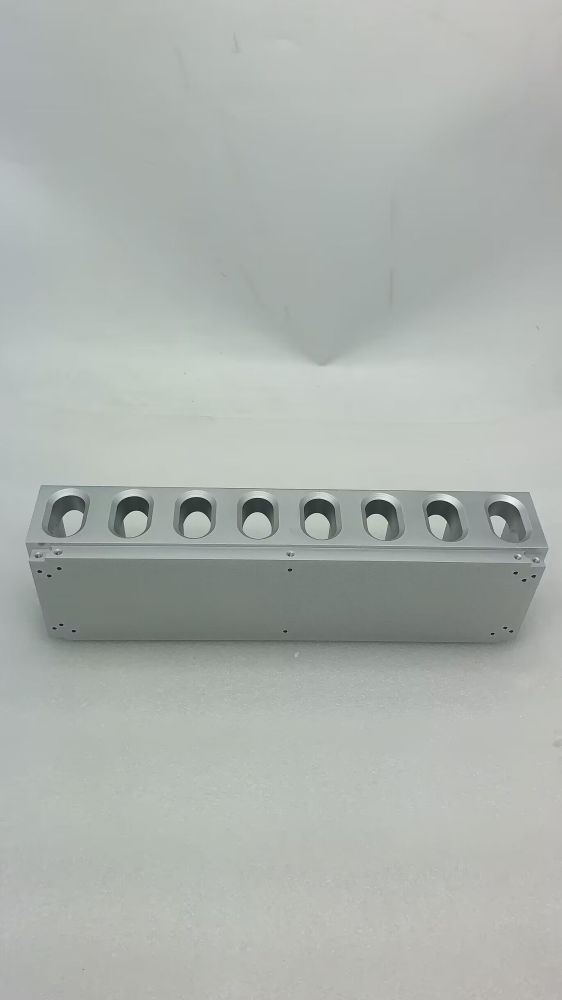 1pcs full Aluminum precision CNC processing power amplifier heatsink 320*90*60mm