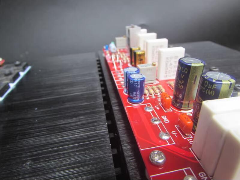 Finished PASS A series HIFI Field-effect transistor class A 45W*2 stereo power amplifier With balanced input