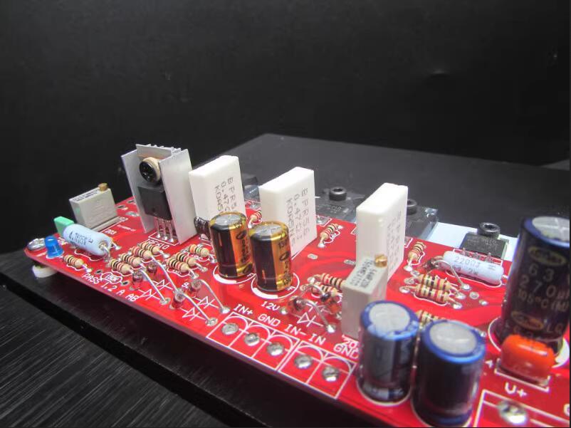 Finished PASS A series HIFI Field-effect transistor class A 45W*2 stereo power amplifier With balanced input