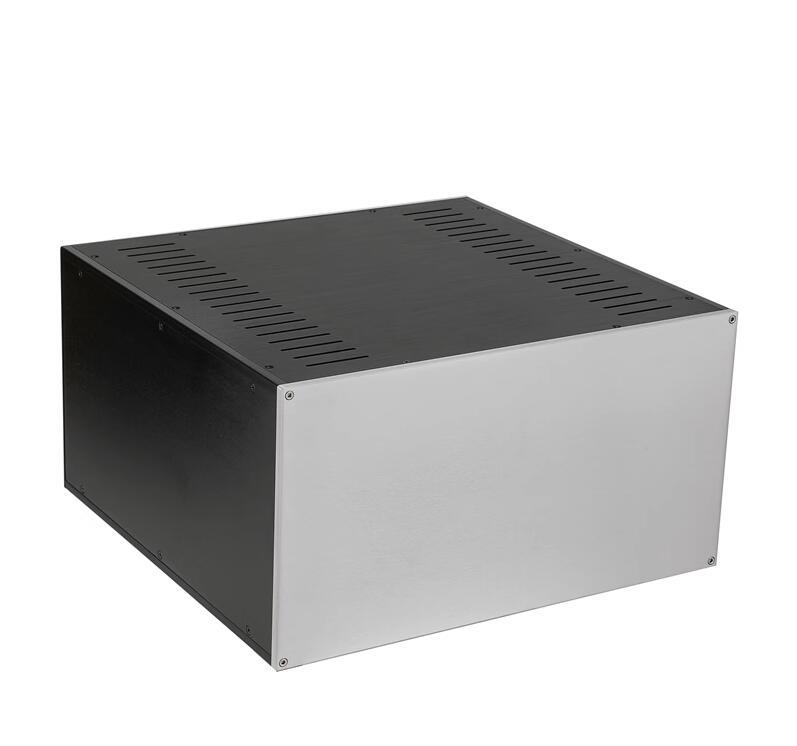 CJ198 full Aluminum Chassis DIY Amplifier Audio Shell hifi PSU Case 430*230*410mm