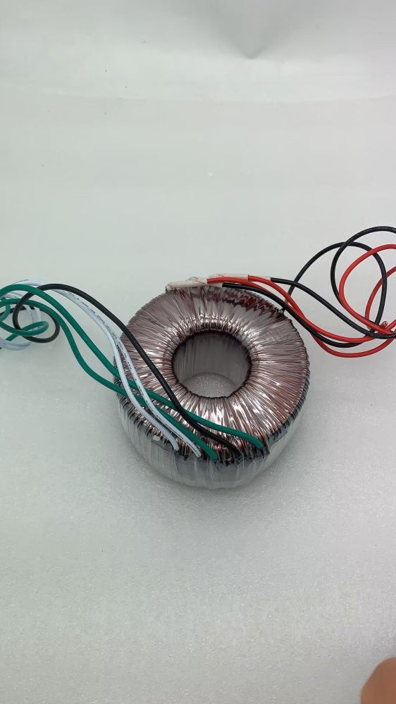 300W Pure Copper Toroidal Transformer Input: 115V*2 Output: 35V-0-35V 0-12V for Amplifier