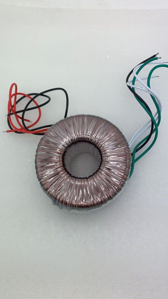 300W Pure Copper Toroidal Transformer Input: 115V*2 Output: 35V-0-35V 0-12V for Amplifier