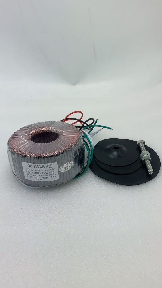 300W Pure Copper Toroidal Transformer Input: 115V*2 Output: 35V-0-35V 0-12V for Amplifier