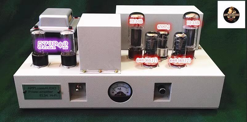 8W*2 western electric Master Series EL34B single-ended class A tube amplifier Superlinear connection