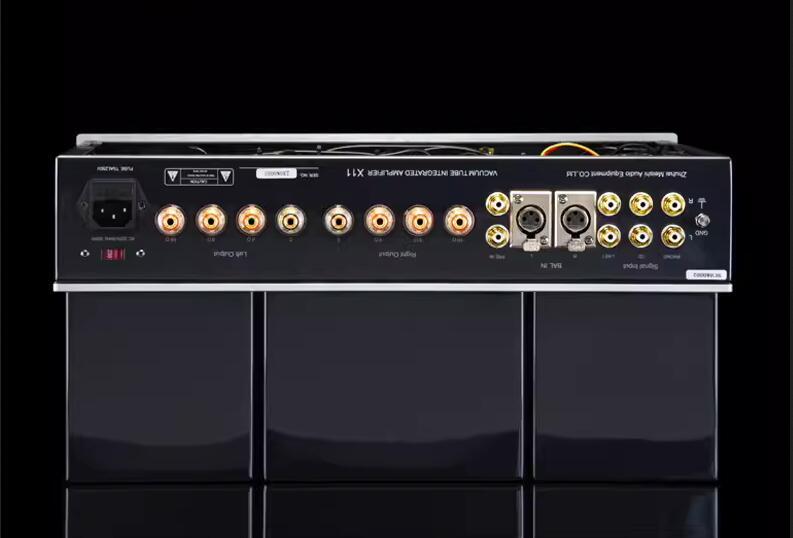 MUZISHARE X11 6L6 push 845 class A HIFI 28W*2 stereo tube amplifier with remote control