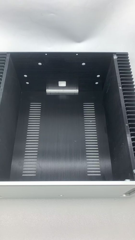 PASS large class A power amplifier chassis all aluminum post am DIY Enclosure W430*H200*D300mm or D400mm