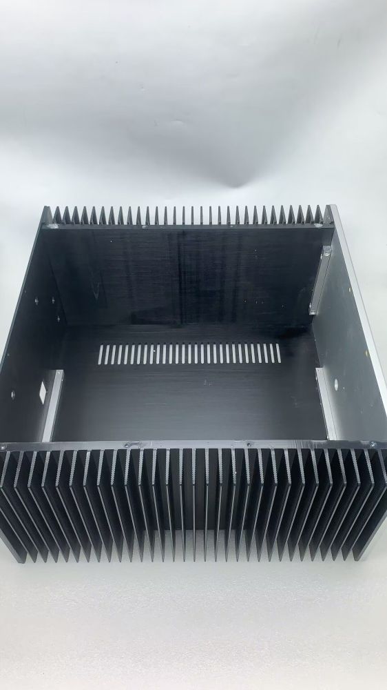 PASS large class A power amplifier chassis all aluminum post am DIY Enclosure W430*H200*D300mm or D400mm