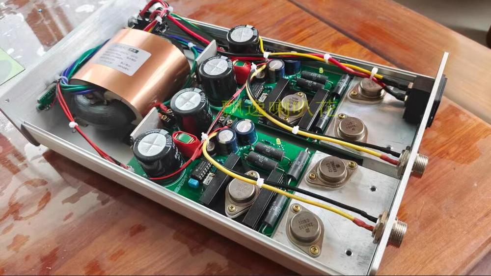 100W two-way High current adjustable stable linear power supply Reference Swiss STUDER radio circuit
