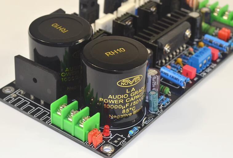IRF240 + IRF9240 Separate Field-effect transistor + UPC2581V Push tube 120W+120W class AB amplifier board