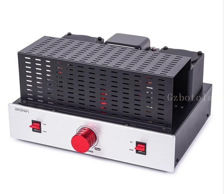 Hifi 6P13*2 6N2*1 Bluetooth 5.0 Electronic vacuum Tube Power Amplifier home desktop amp Beyond EL34 15W*2
