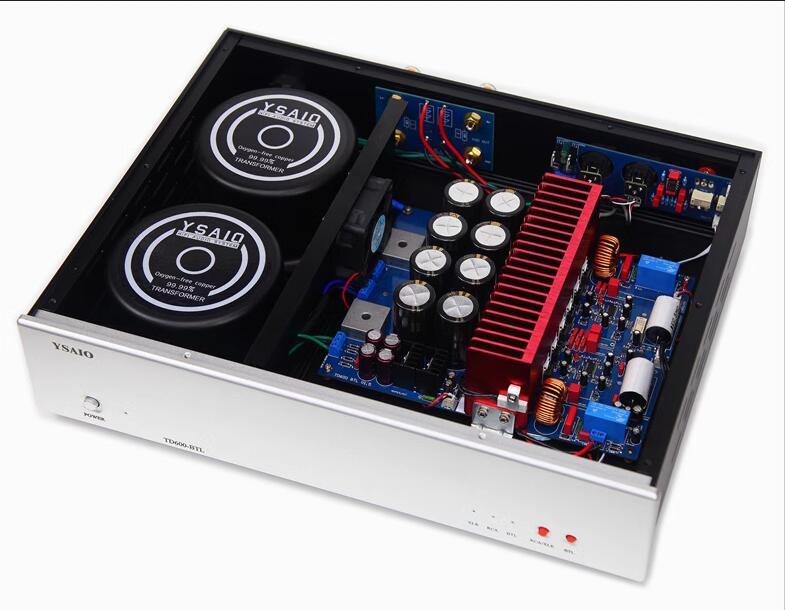 TD600 class D 300W*2 High power hifi stereo digital amplifier with XLR input