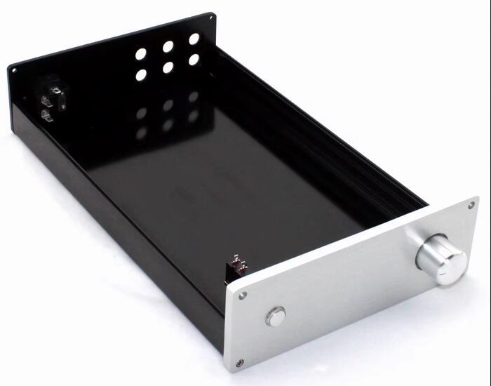 WA2 full Aluminum Amplifier Chassis Power Amp DIY HIFI Audio Shell Box