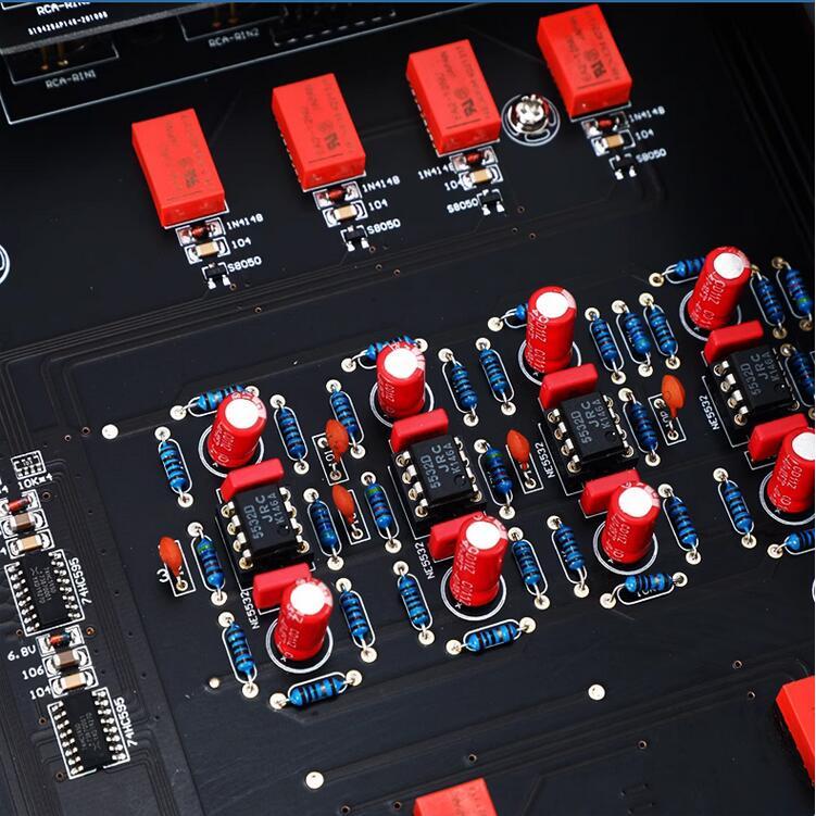 A80 classic MBL6010 circuit 6 times amplification fully balanced  HIFI preamplifier with tone