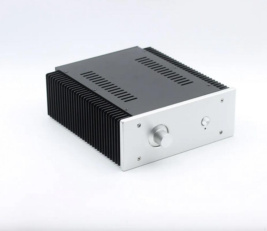 WA5 All Aluminum Amplifier Chassis Class A Power Amp Case DIY Audio Box Preamp Enclosure with heatsink 260*230*90MM
